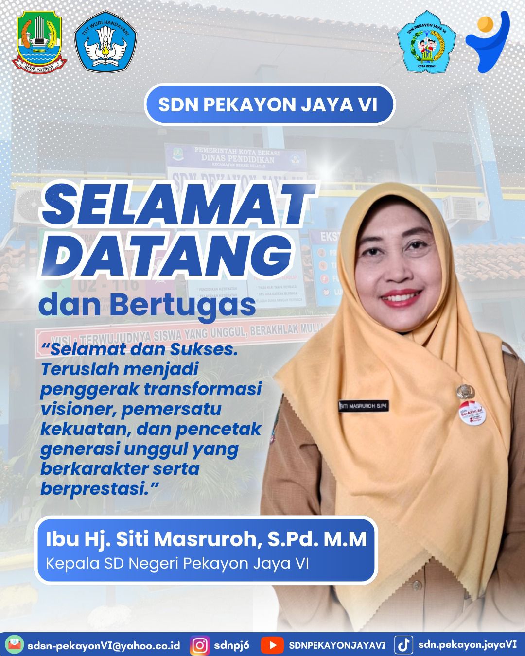 Lepas Sambut Kepala Sekolah BAru