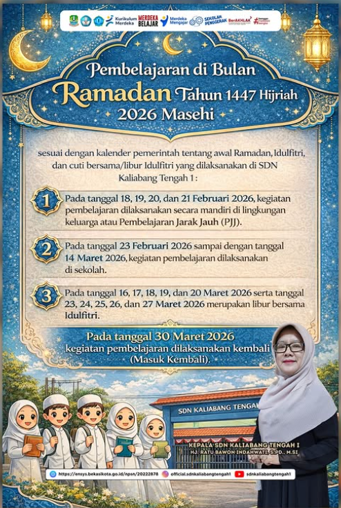 Jadwal selama bulan Ramadhan
