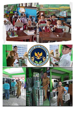 Pembagian Makan Bergizi Gratis ( MBG )