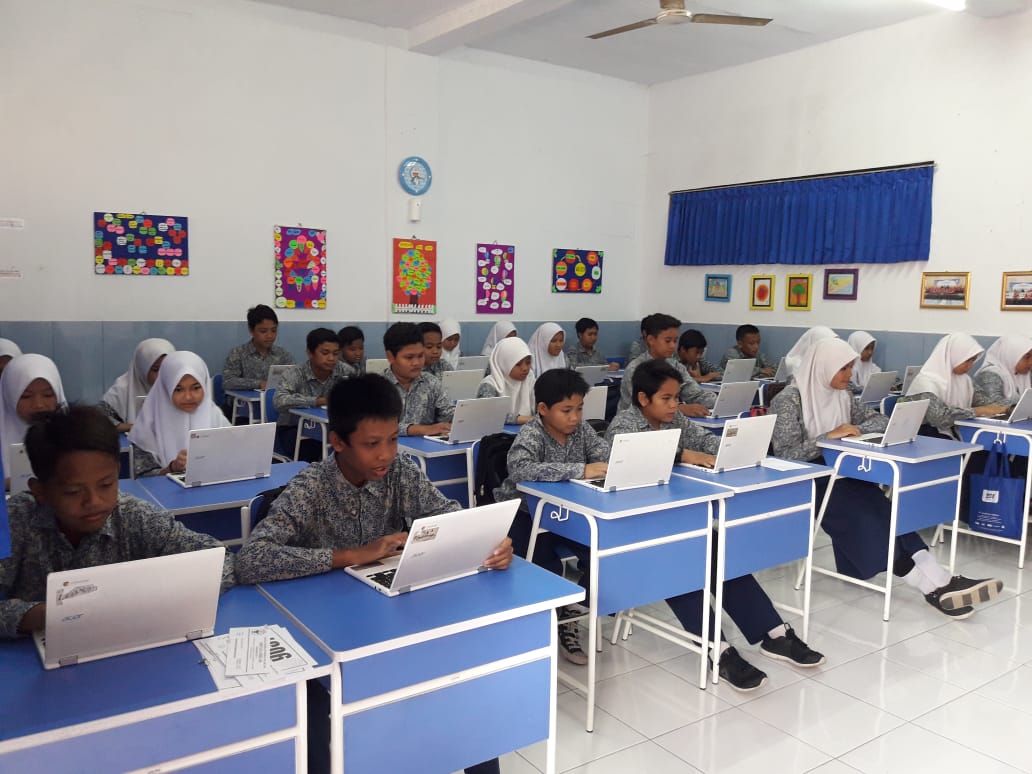 E. Kelas DCR (Digital Classroom)