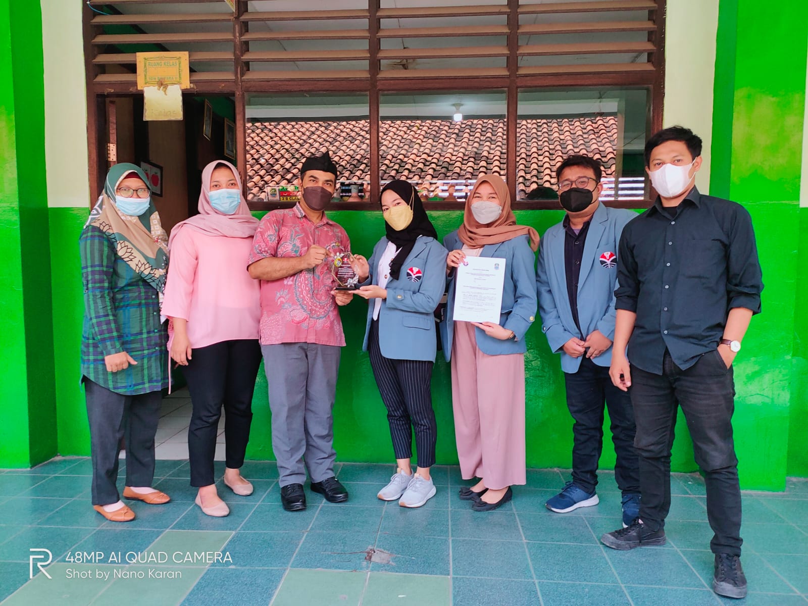 menerima mahasiswa KKN dari universitas Pendidikan Bandung
